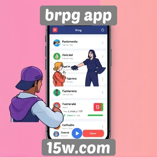 principais recursos do brpg app para usuários